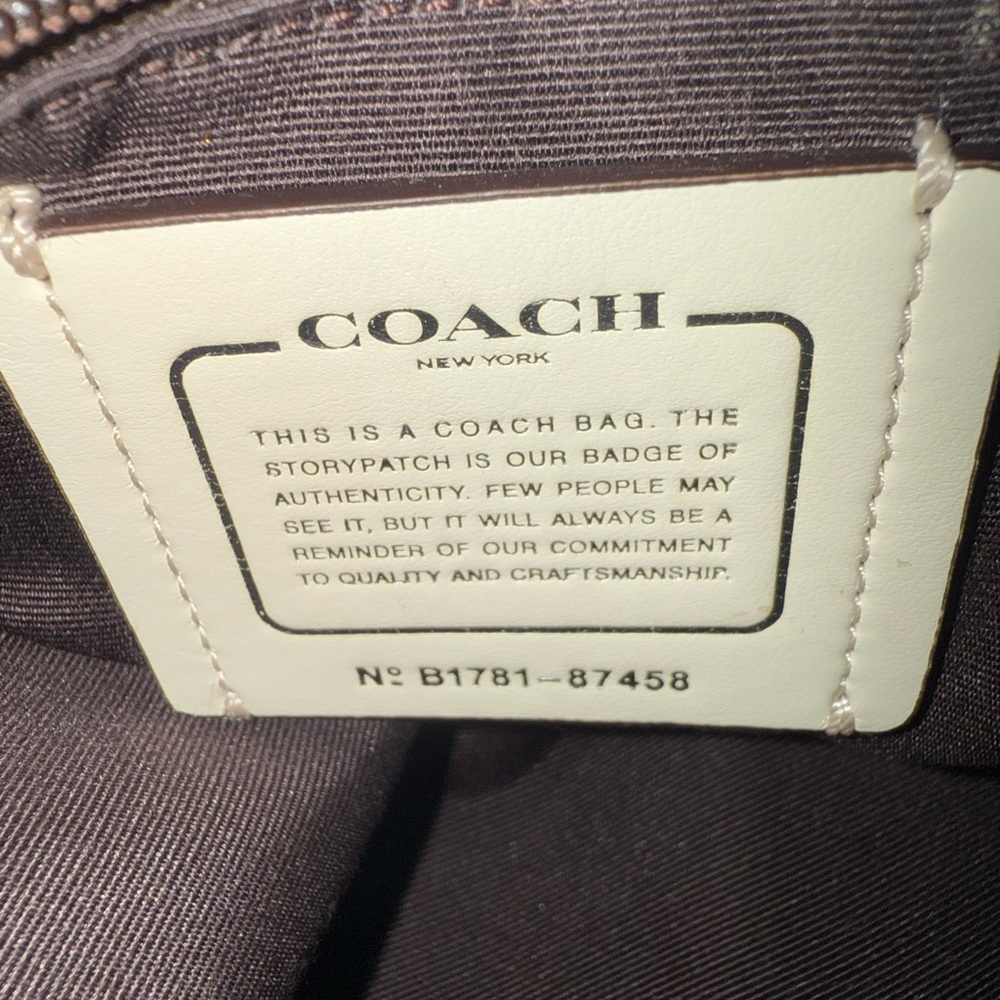 Coach Taylor Tote Yellow & Gray Floral Cream bag 💛🩶 - Picture 12 of 16
